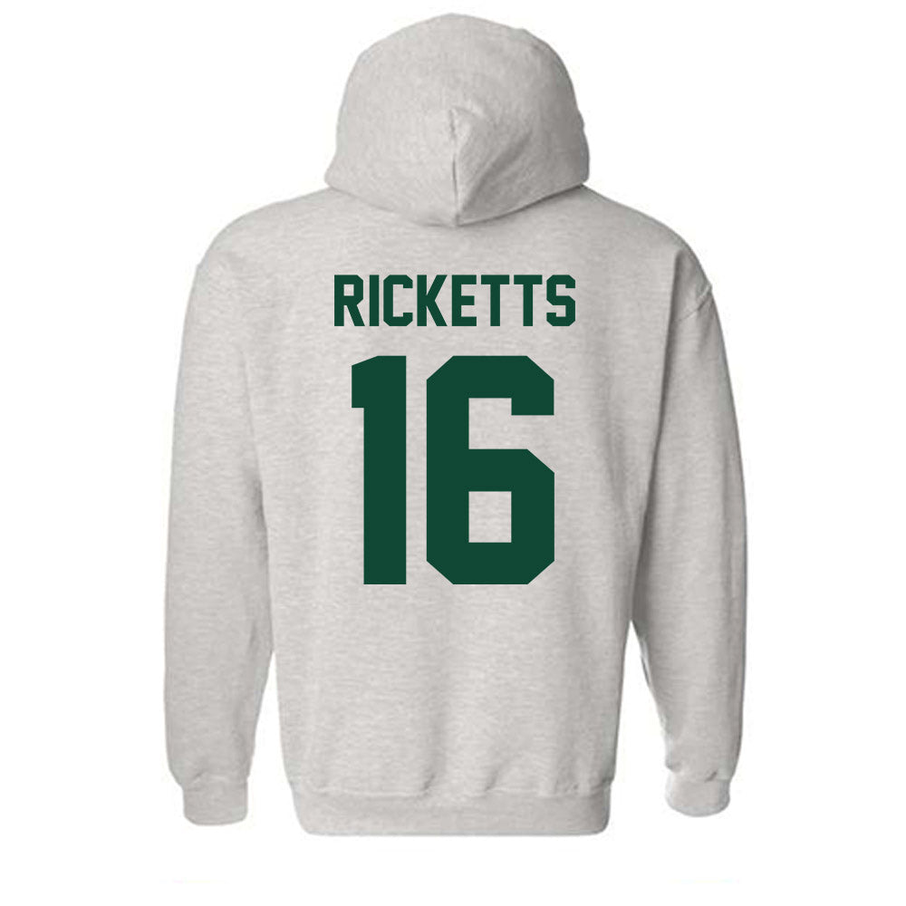 Ohio - NCAA Women's Volleyball : Darbi Ricketts - Sports Shersey Hooded Sweatshirt