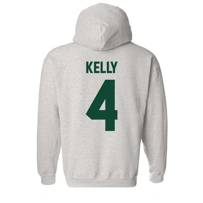 Ohio - NCAA Men's Basketball : JJ Kelly - Sports Shersey Hooded Sweatshirt-1
