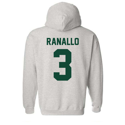 Ohio - NCAA Women's Basketball : Bella Ranallo - Sports Shersey Hooded Sweatshirt-1