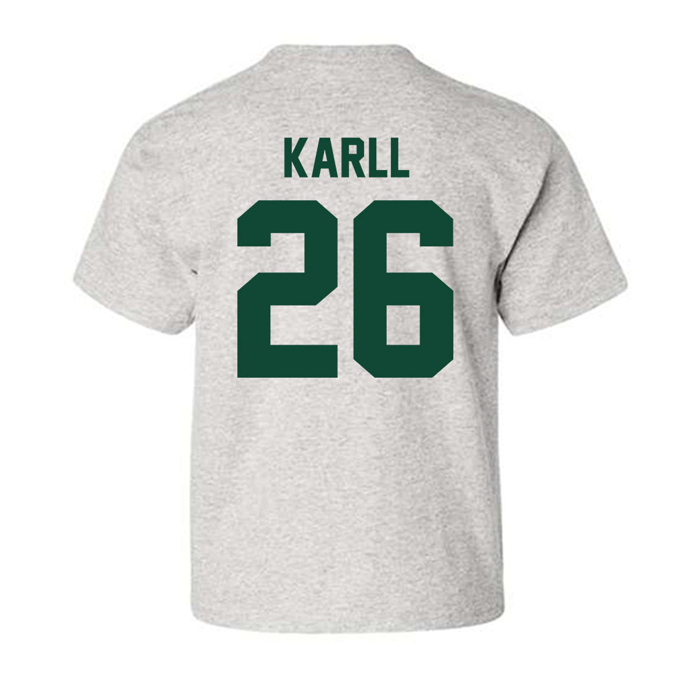 Ohio - NCAA Baseball : Caleb Karll - Sports Shersey Youth T-Shirt-1