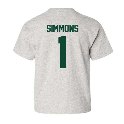 Ohio - NCAA Men's Basketball : Javan Simmons - Sports Shersey Youth T-Shirt-1