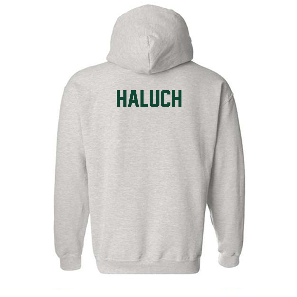 Ohio - NCAA Women's Swimming & Diving : Annie Haluch - Sports Shersey Hooded Sweatshirt