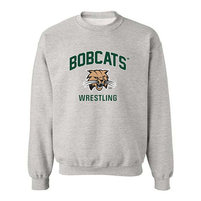 Ohio - NCAA Wrestling : Nathan Wood - Sports Shersey Crewneck Sweatshirt-0