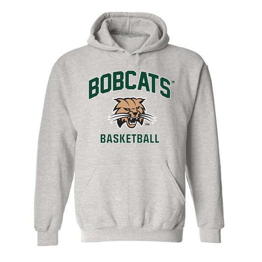 Ohio - NCAA Men's Basketball : Ben Estis - Sports Shersey Hooded Sweatshirt