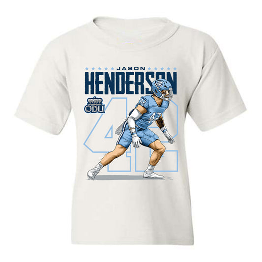 Old Dominion - NCAA Football : Jason Henderson - Youth T-Shirt