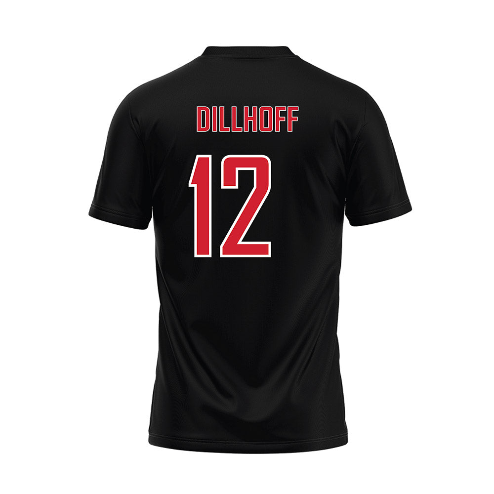 UNLV - NCAA Baseball : Parker Dillhoff - Black Baseball Jersey-1