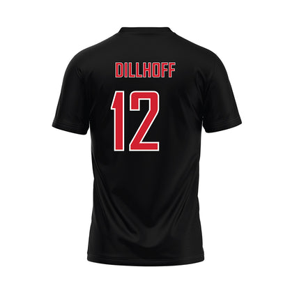 UNLV - NCAA Baseball : Parker Dillhoff - Black Baseball Jersey-1