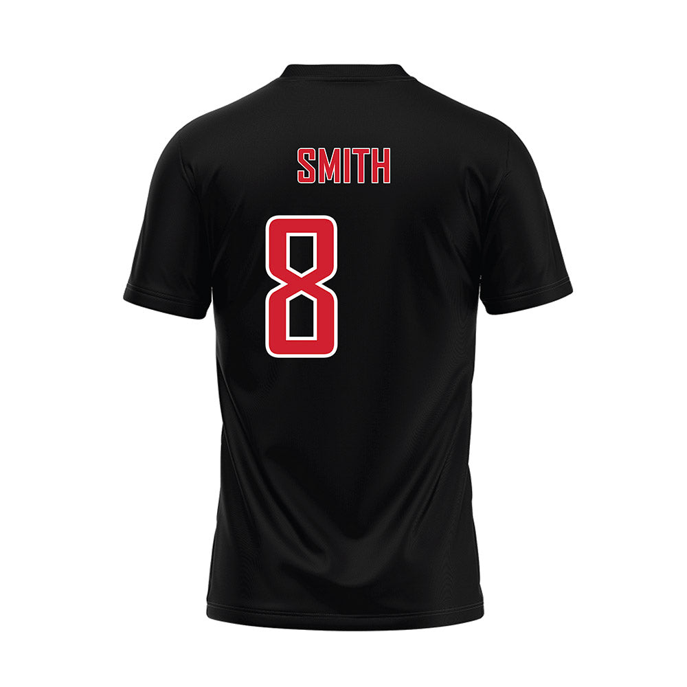 UNLV - NCAA Baseball : Kevin Smith - Black Baseball Jersey-1