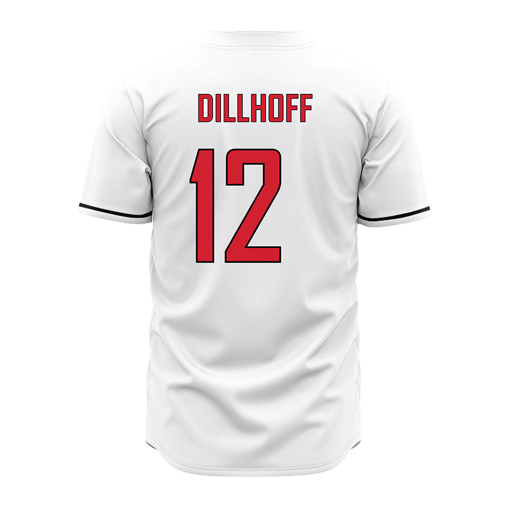 UNLV - NCAA Baseball : Parker Dillhoff - White Jersey-1