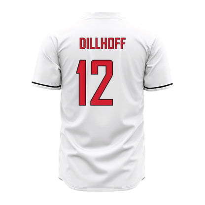 UNLV - NCAA Baseball : Parker Dillhoff - White Jersey-1