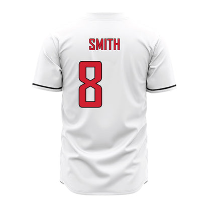 UNLV - NCAA Baseball : Kevin Smith - White Jersey-1