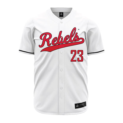 UNLV - NCAA Baseball : Gunnar Myro - White Jersey-0