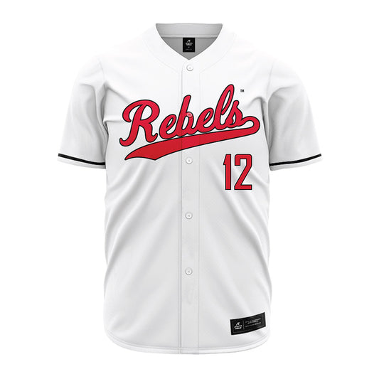 UNLV - NCAA Baseball : Parker Dillhoff - White Jersey-0