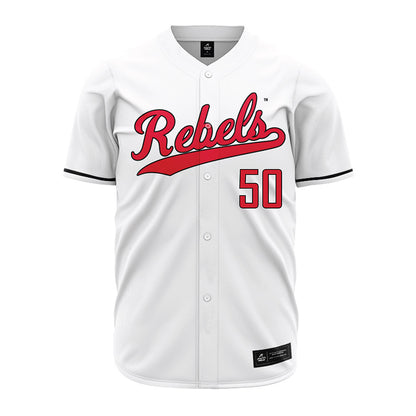 UNLV - NCAA Baseball : Gavyn Bowen - White Jersey-0