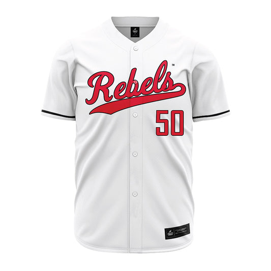 UNLV - NCAA Baseball : Gavyn Bowen - White Jersey-0