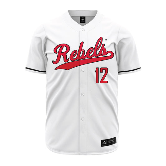 UNLV - NCAA Baseball : Parker Dillhoff - White Jersey-0