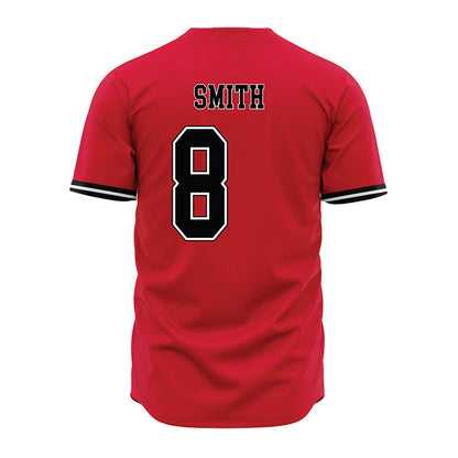 UNLV - NCAA Baseball : Kevin Smith - Red Jersey-1