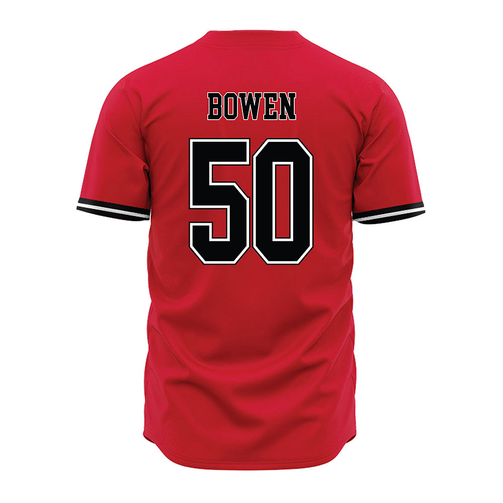 UNLV - NCAA Baseball : Gavyn Bowen - Red Jersey-1