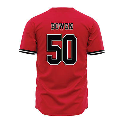 UNLV - NCAA Baseball : Gavyn Bowen - Red Jersey-1