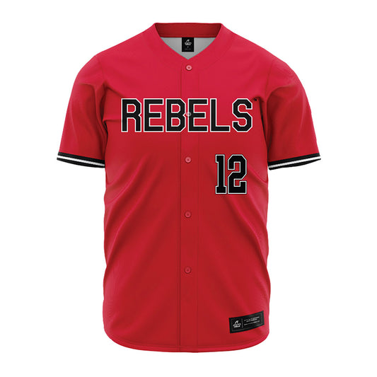 UNLV - NCAA Baseball : Parker Dillhoff - Red Jersey-0