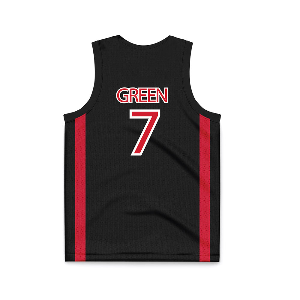 UNLV - NCAA Men's Basketball : Al Green - Black Basketball Jersey-1
