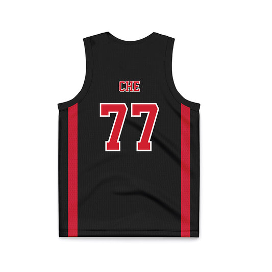 UNLV - NCAA Men's Basketball : Myles Che - Black Basketball Jersey-0