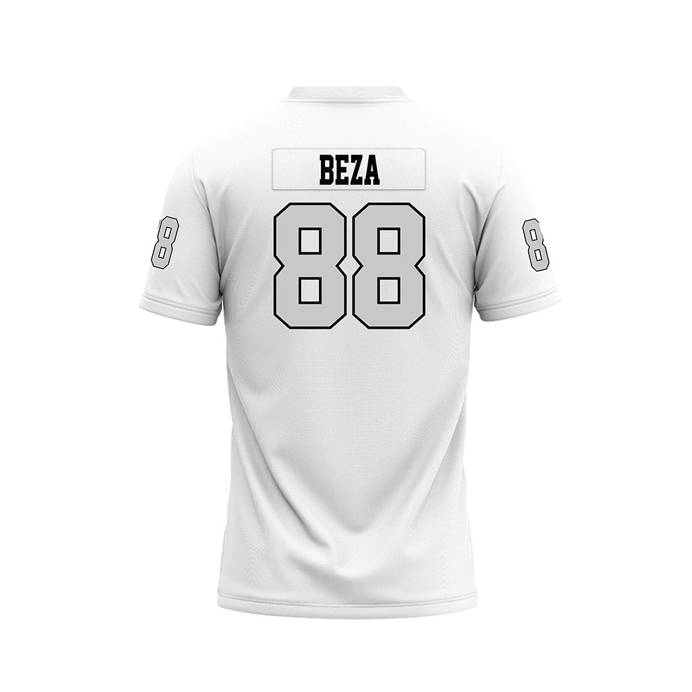 UNLV - NCAA Football : Jacob Beza - White Football Jersey-1