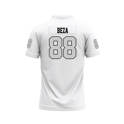 UNLV - NCAA Football : Jacob Beza - White Football Jersey-1