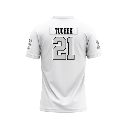 UNLV - NCAA Football : Josh Tuchek - White Football Jersey-1