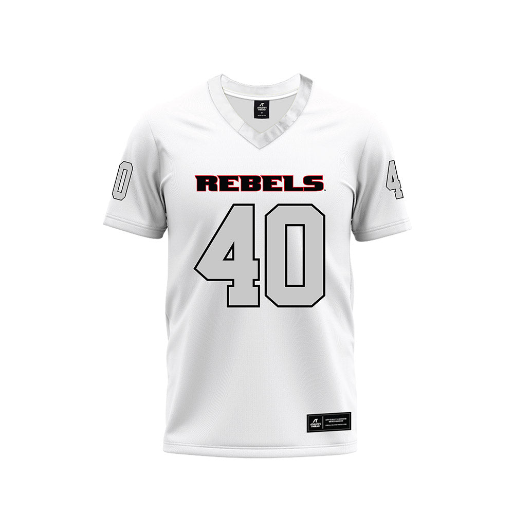 UNLV - NCAA Football : Armand Ausbon - White Football Jersey-0