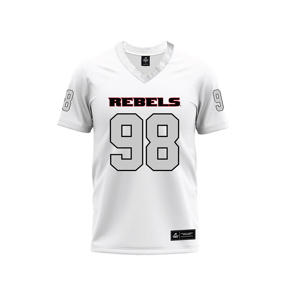 UNLV - NCAA Football : Jordan Covington - White Football Jersey-0