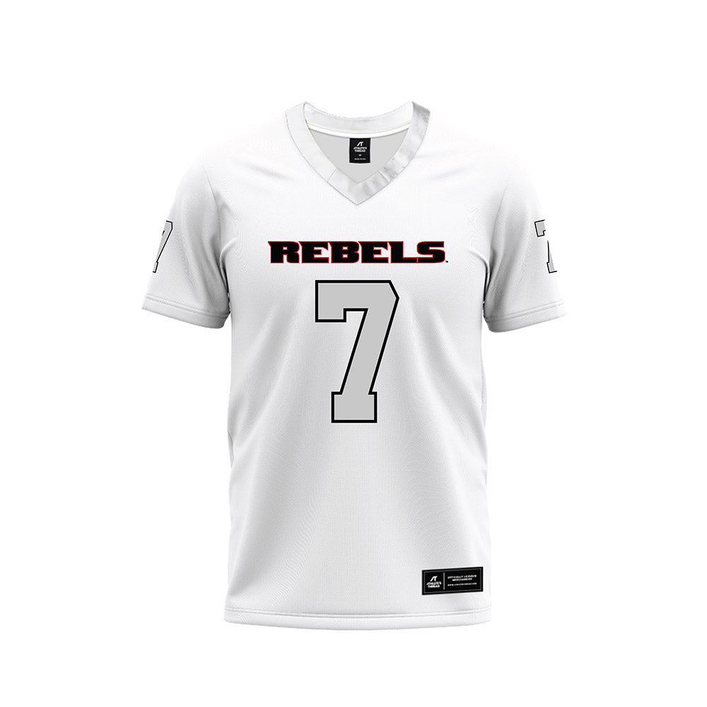 UNLV - NCAA Football : Jake Pope - White Football Jersey-0