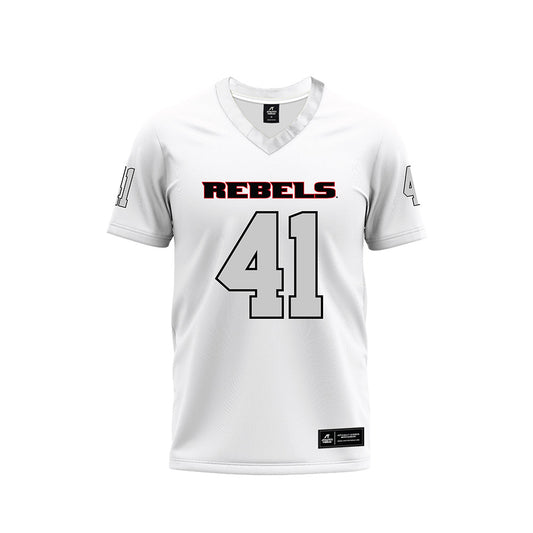 UNLV - NCAA Football : Brock deFries - White Football Jersey-0