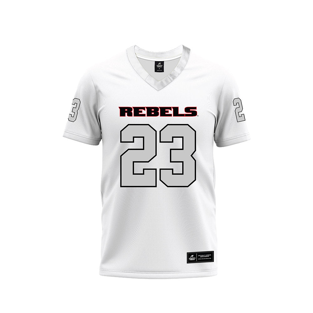UNLV - NCAA Football : Kamran Williams - White Football Jersey-0