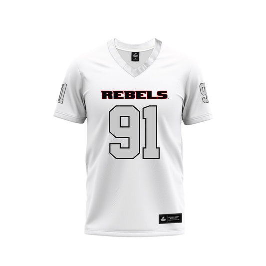 UNLV - NCAA Football : Elias Rudolph - White Football Jersey-0