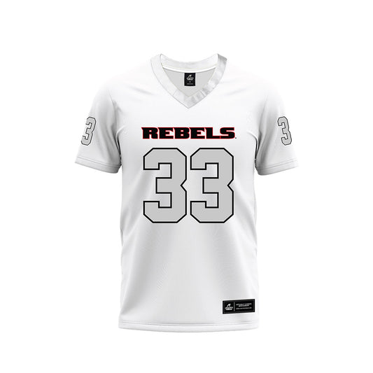 UNLV - NCAA Football : Cameron Brown - White Football Jersey-0