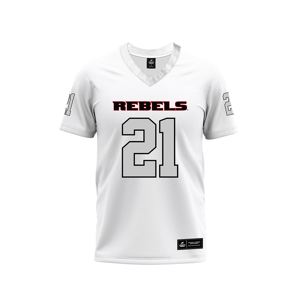 UNLV - NCAA Football : Josh Tuchek - White Football Jersey-0