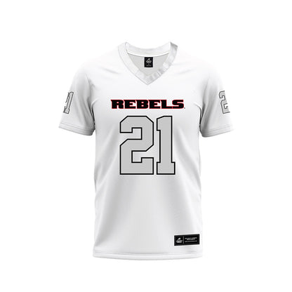 UNLV - NCAA Football : Josh Tuchek - White Football Jersey-0