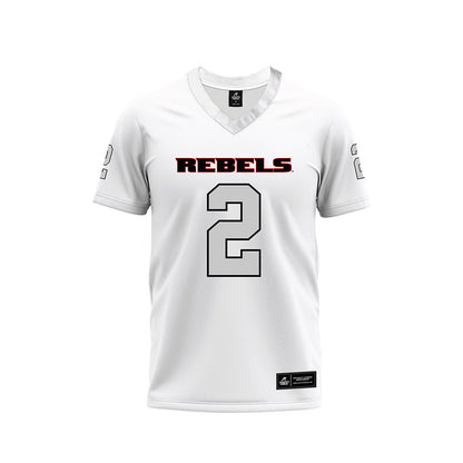 UNLV - NCAA Football : Denver Harris - White Football Jersey-0
