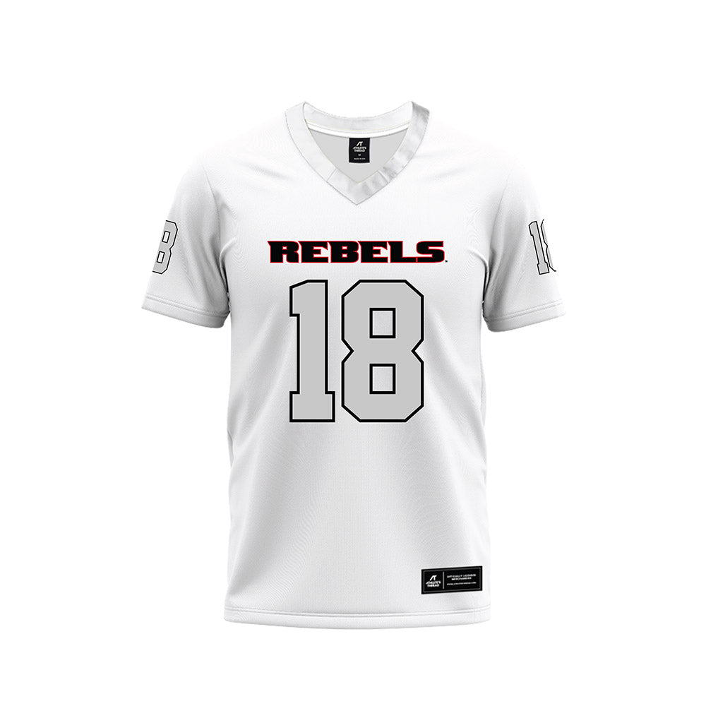 UNLV - NCAA Football : Landen Thomas - White Football Jersey-0