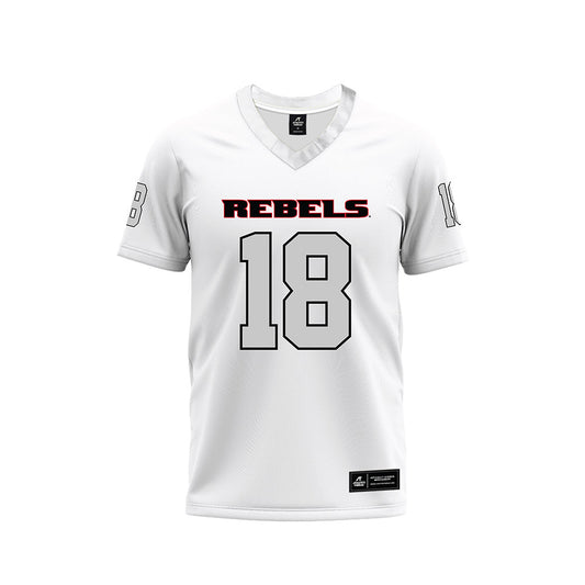 UNLV - NCAA Football : Landen Thomas - White Football Jersey-0