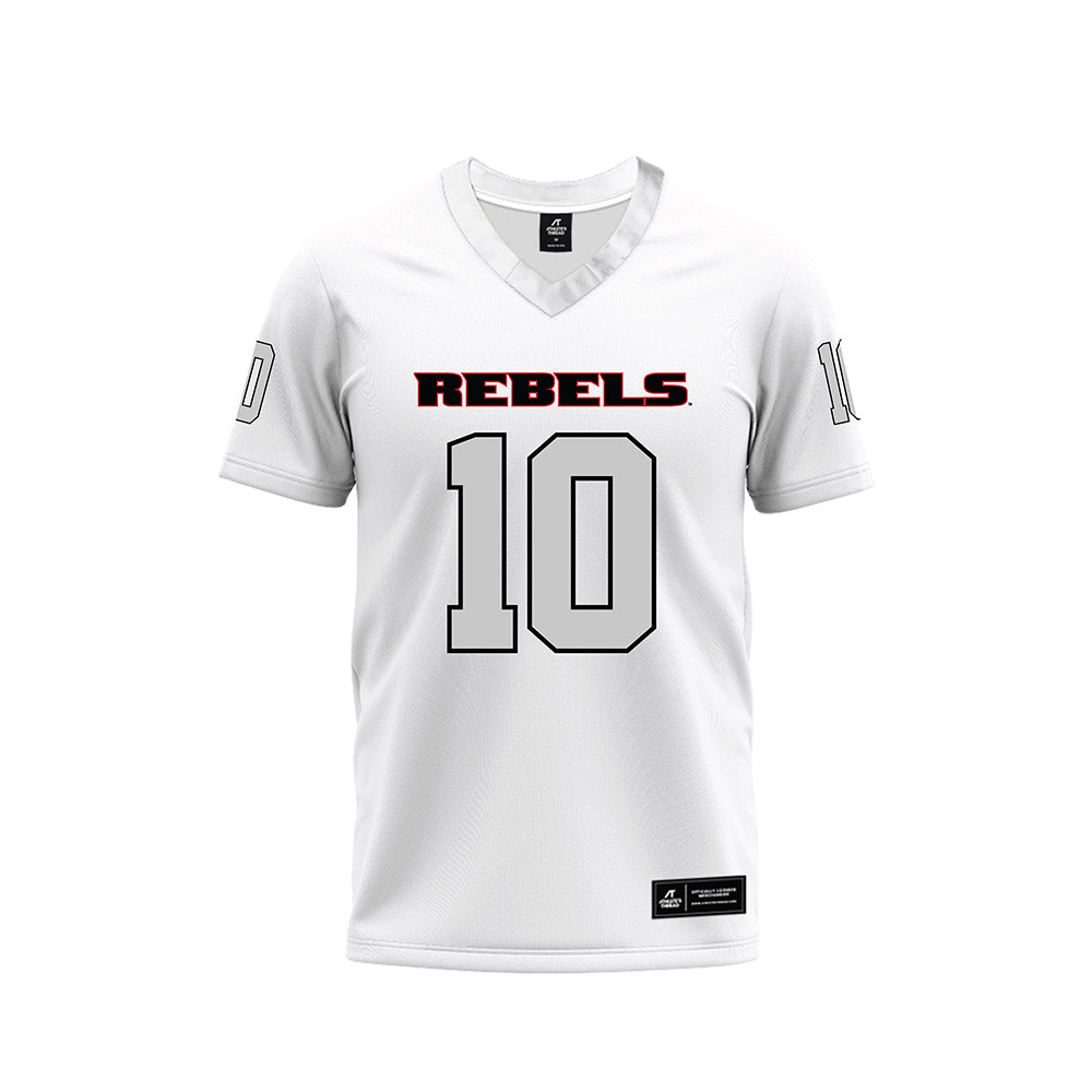 UNLV - NCAA Football : Tre Fulton - White Football Jersey-0