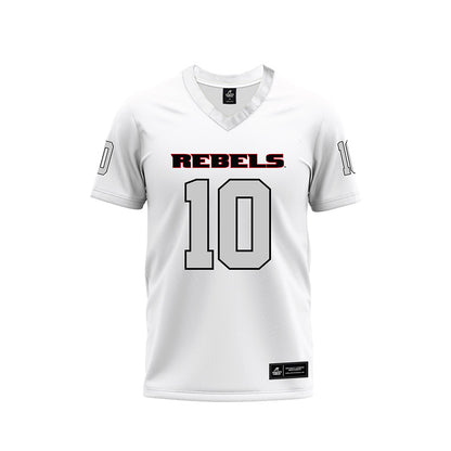 UNLV - NCAA Football : Tre Fulton - White Football Jersey-0