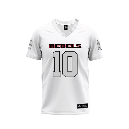 UNLV - NCAA Football : Tre Fulton - White Football Jersey-0