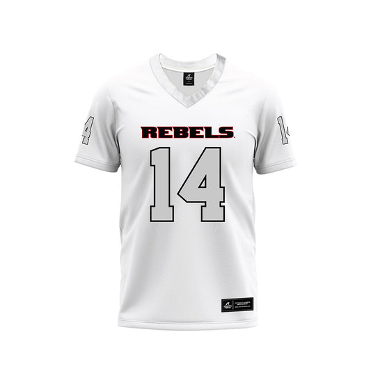UNLV - NCAA Football : Gael Ochoa - White Football Jersey-0