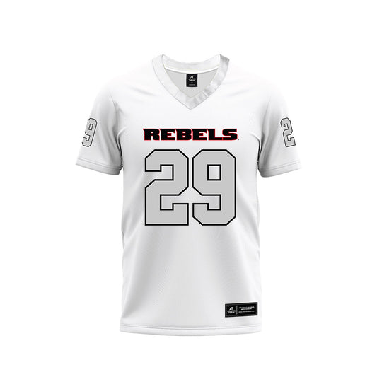 UNLV - NCAA Football : Mohammad Maali - White Football Jersey-0