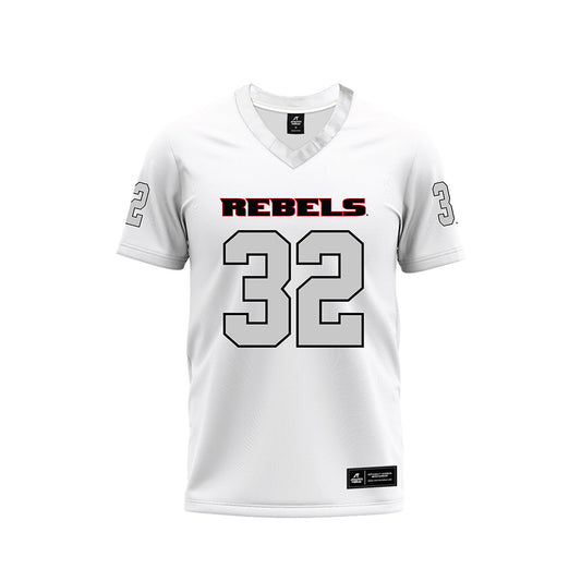 UNLV - NCAA Football : Ramon Villela - White Football Jersey-0