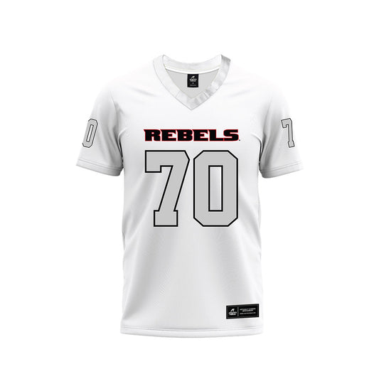 UNLV - NCAA Football : Maysan Neubauer - White Football Jersey-0