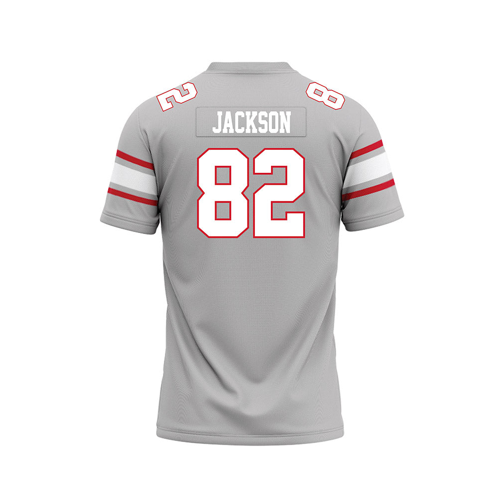 UNLV - NCAA Football : Rashawn Jackson - Grey Football Jersey-1
