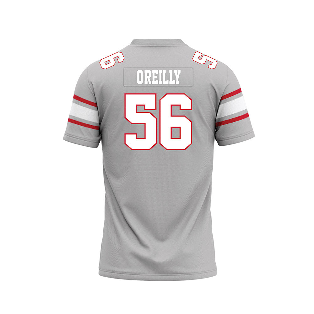 UNLV - NCAA Football : Andrew O'Reilly - Grey Football Jersey-1